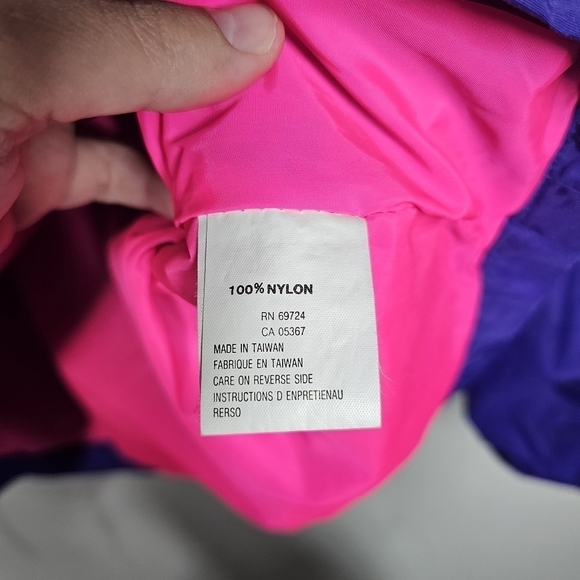 Vintage Columbia Anorak Neon Jacket - Picture 8 of 9